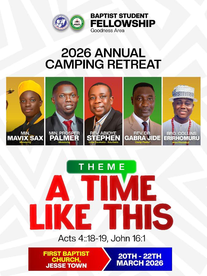 GOODNESS CONFERENCE 2026: A Time Like This