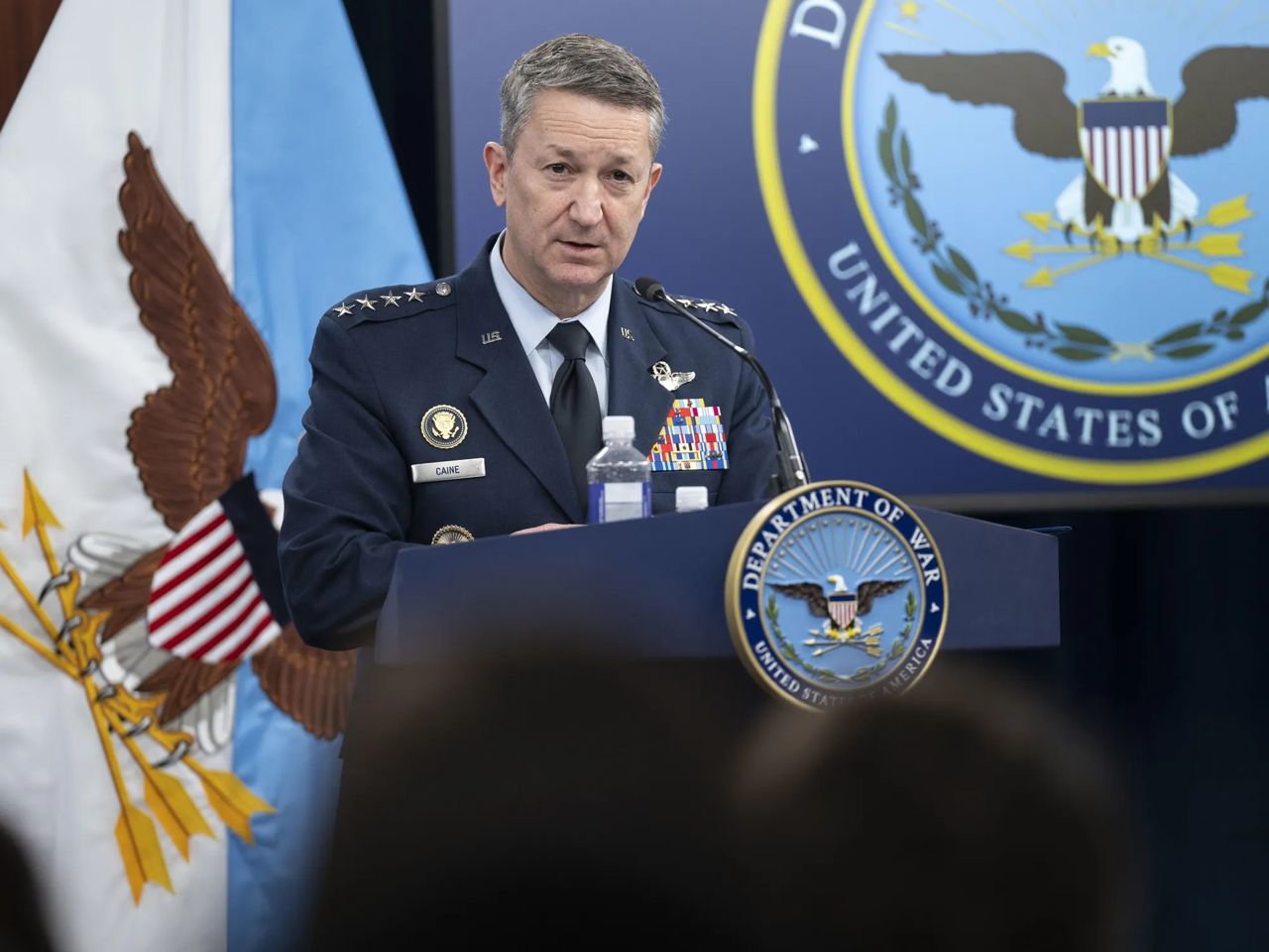 U.S. Defense Leader give update on Iran War. Caine: Our Objective is to create Conditions for peace