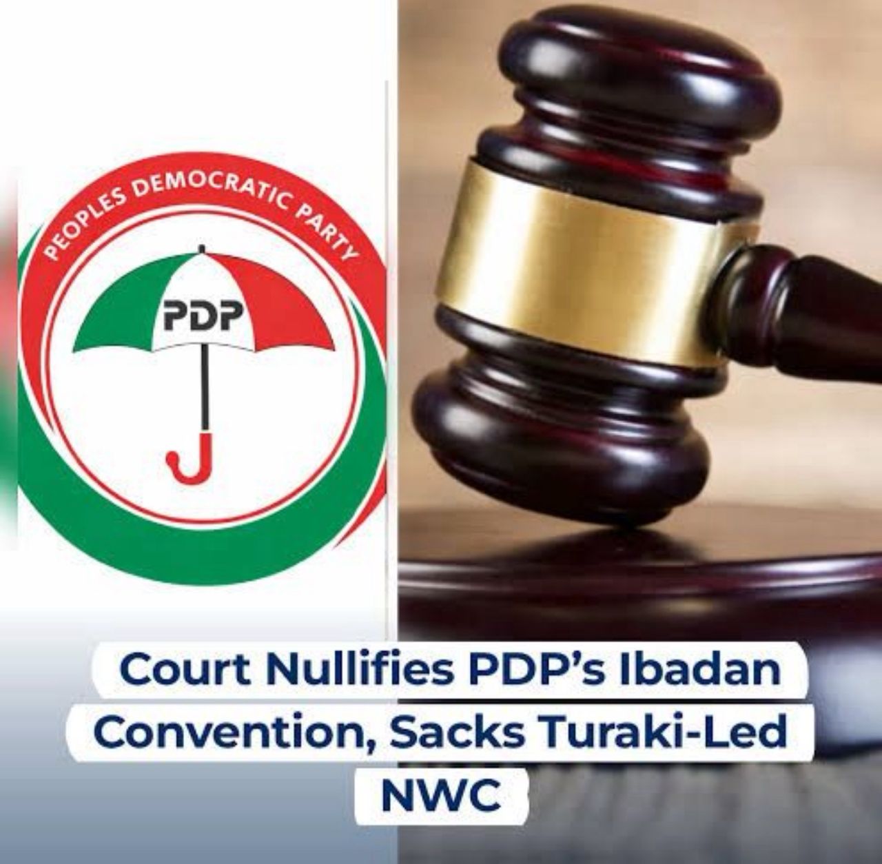 Supreme Court Voids PDP’s 2025 Ibadan Convention in 3-2 Split Ruling