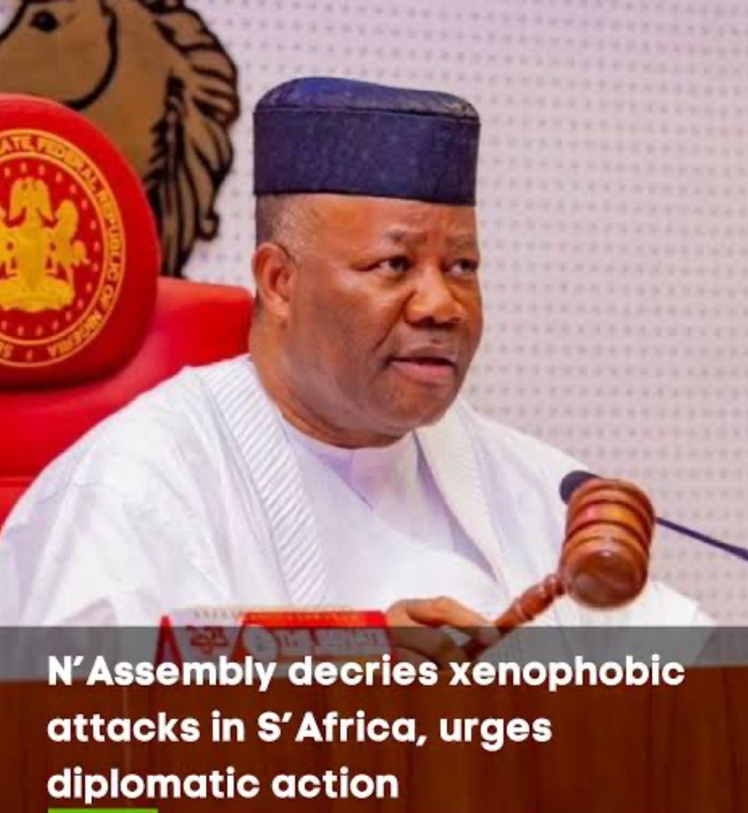 NASS Launches Probe into Xenophobic Attacks on Nigerians in South Africa